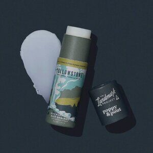 YELLOWSTONE HUCKLEBERRY HOT SPRINGS POPPY & POUT LIP BALM